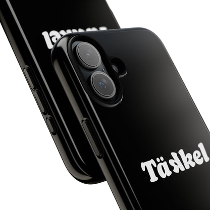 TÄKKEL Classic Hard Case Schwarz iPhone