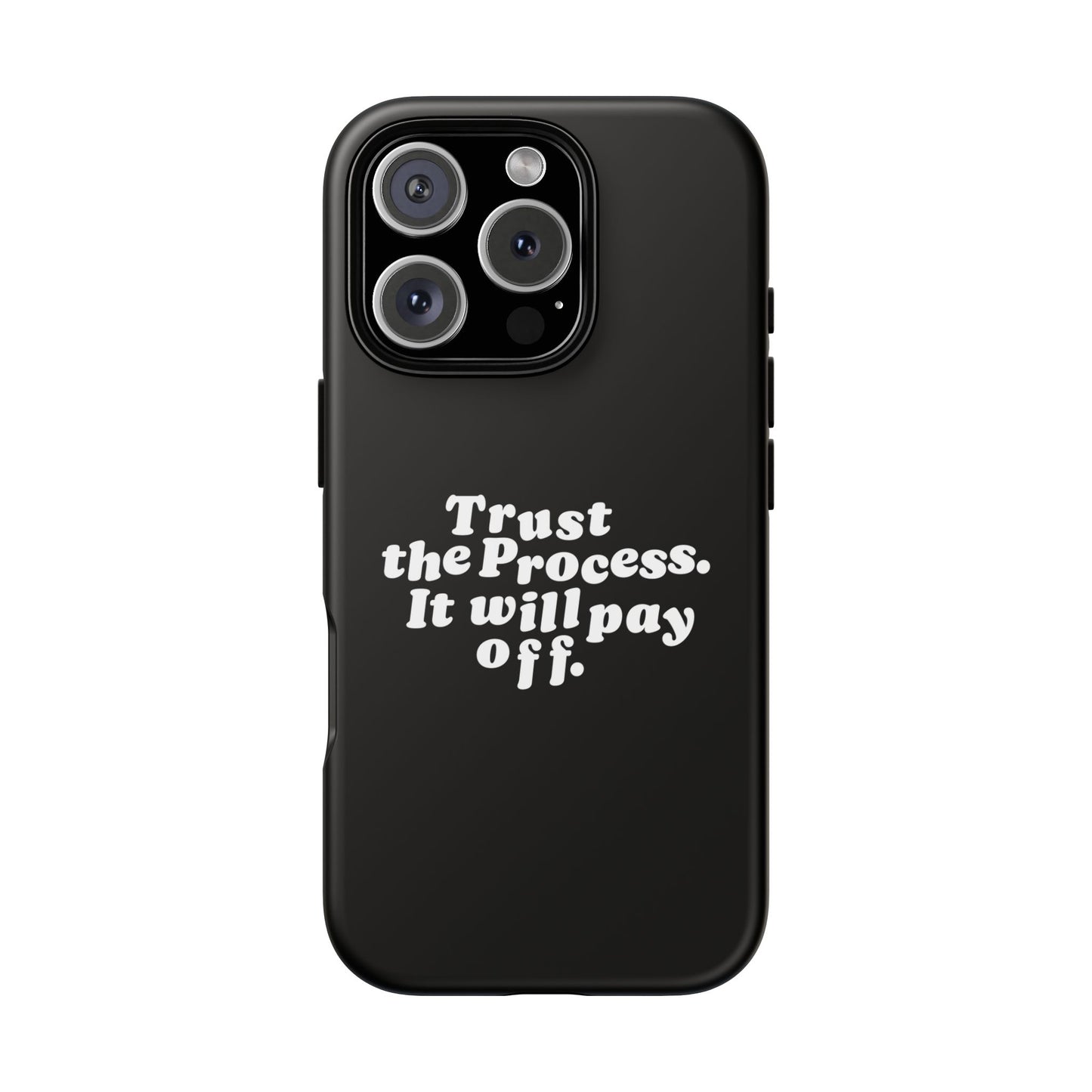 Trust harder Hard Case Schwarz iPhone