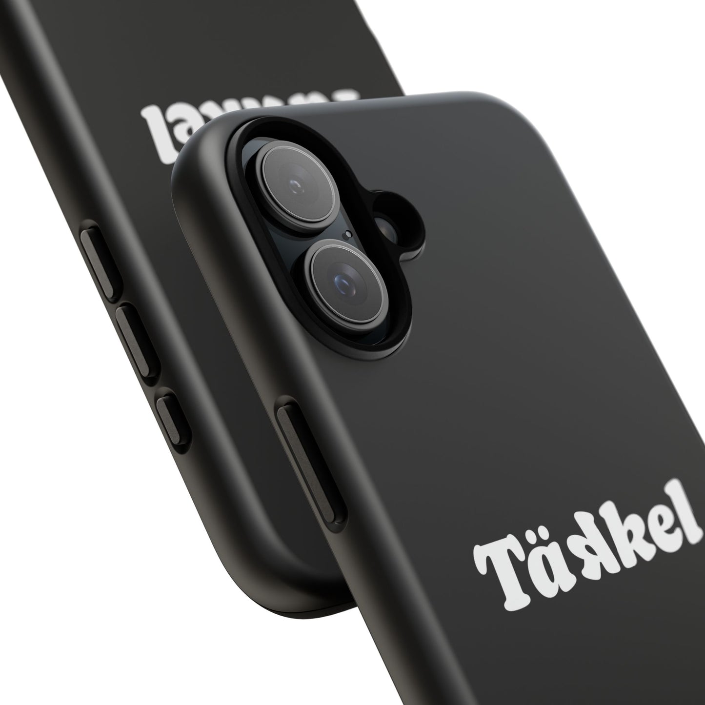 TÄKKEL Classic Hard Case Schwarz iPhone