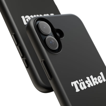 TÄKKEL Classic Hard Case Schwarz iPhone