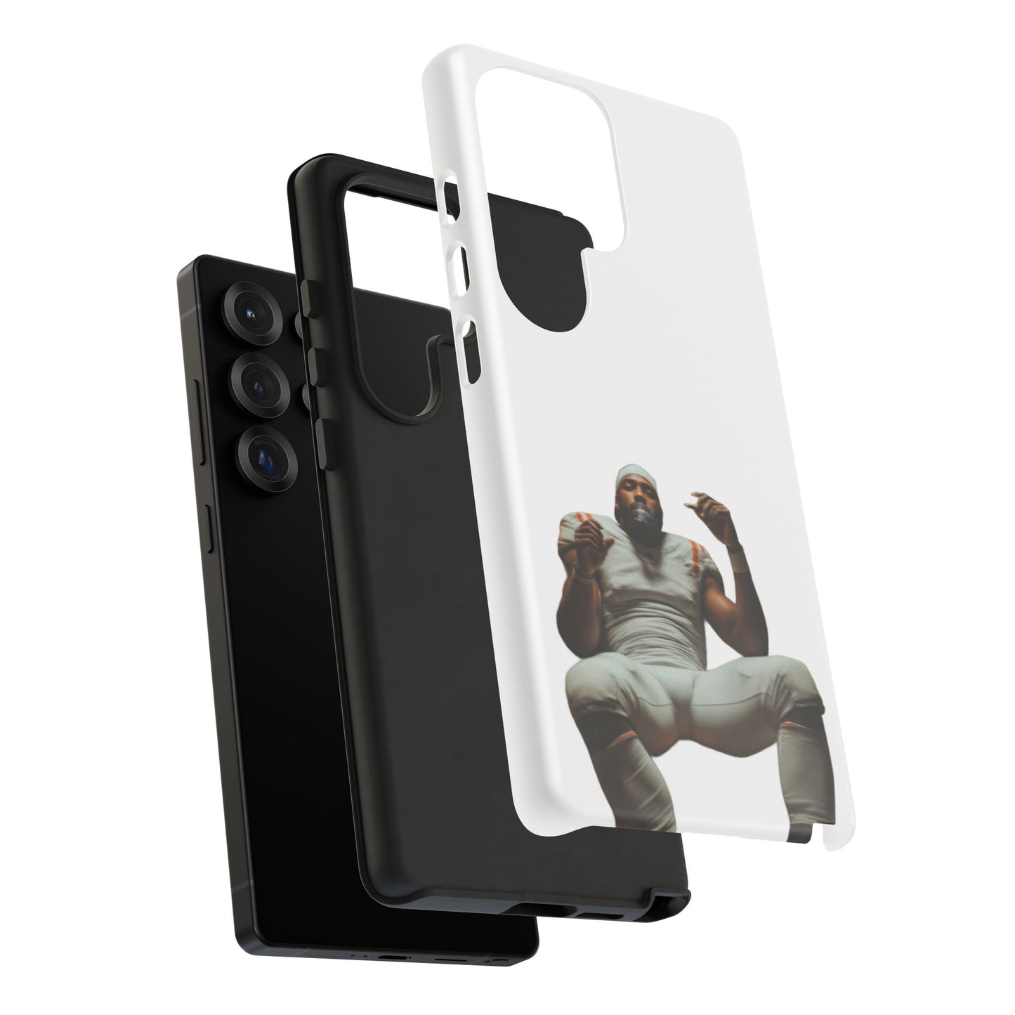 Who´s gonna smoke Hard Case Weiß Samsung