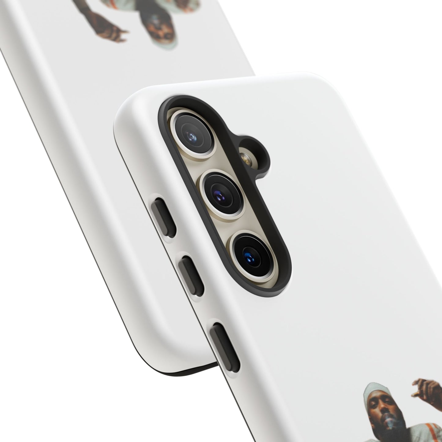 Who´s gonna smoke Hard Case Weiß Samsung