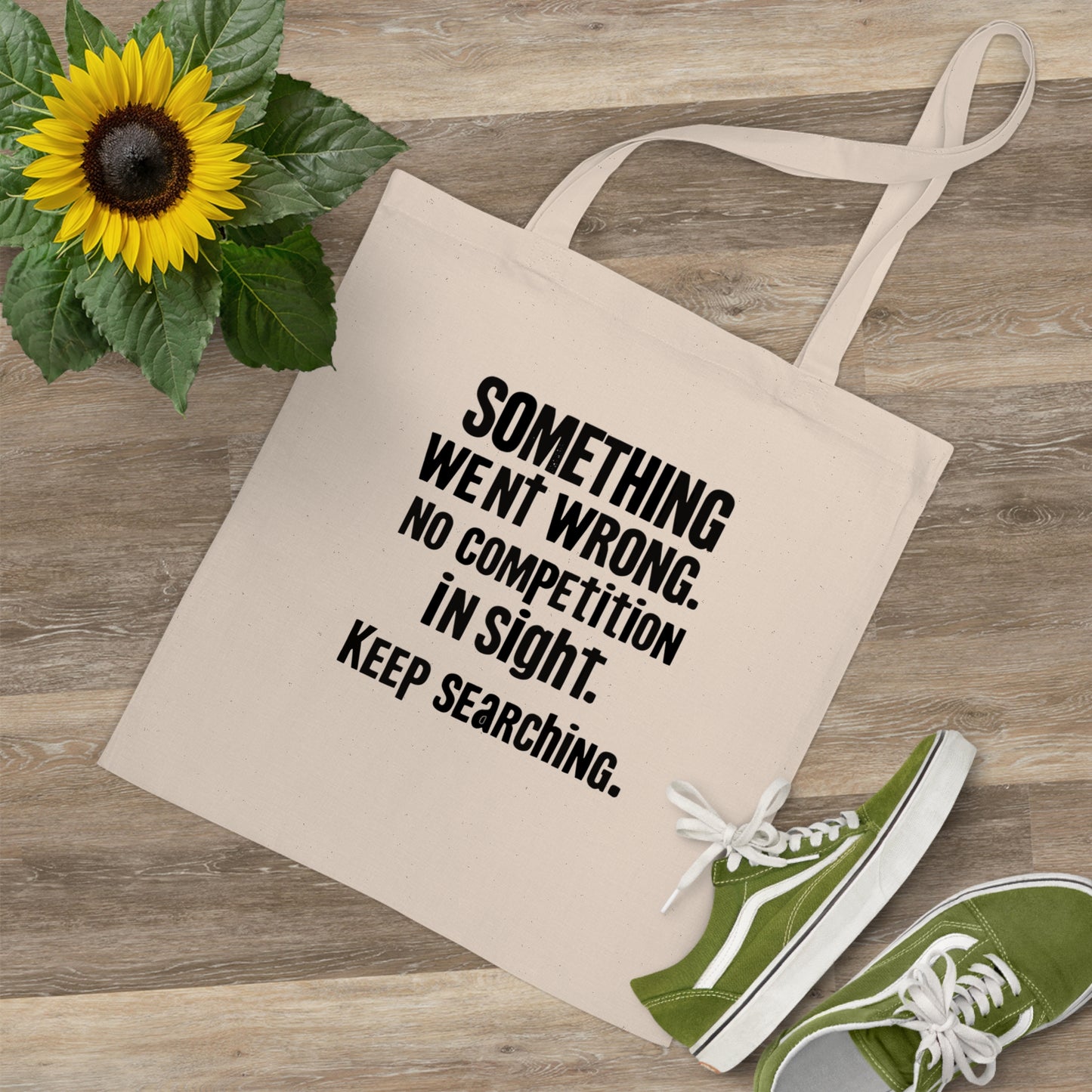 Tote Bag Error - No Competition