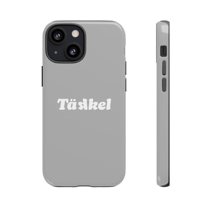 TÄKKEL Classic Hard Case Grau iPhone