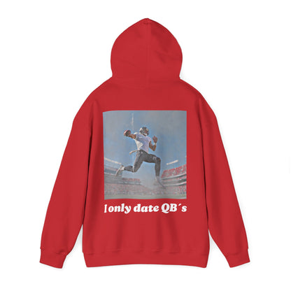 Unisex Heavy Hoodie I ONLY DATE QB`S