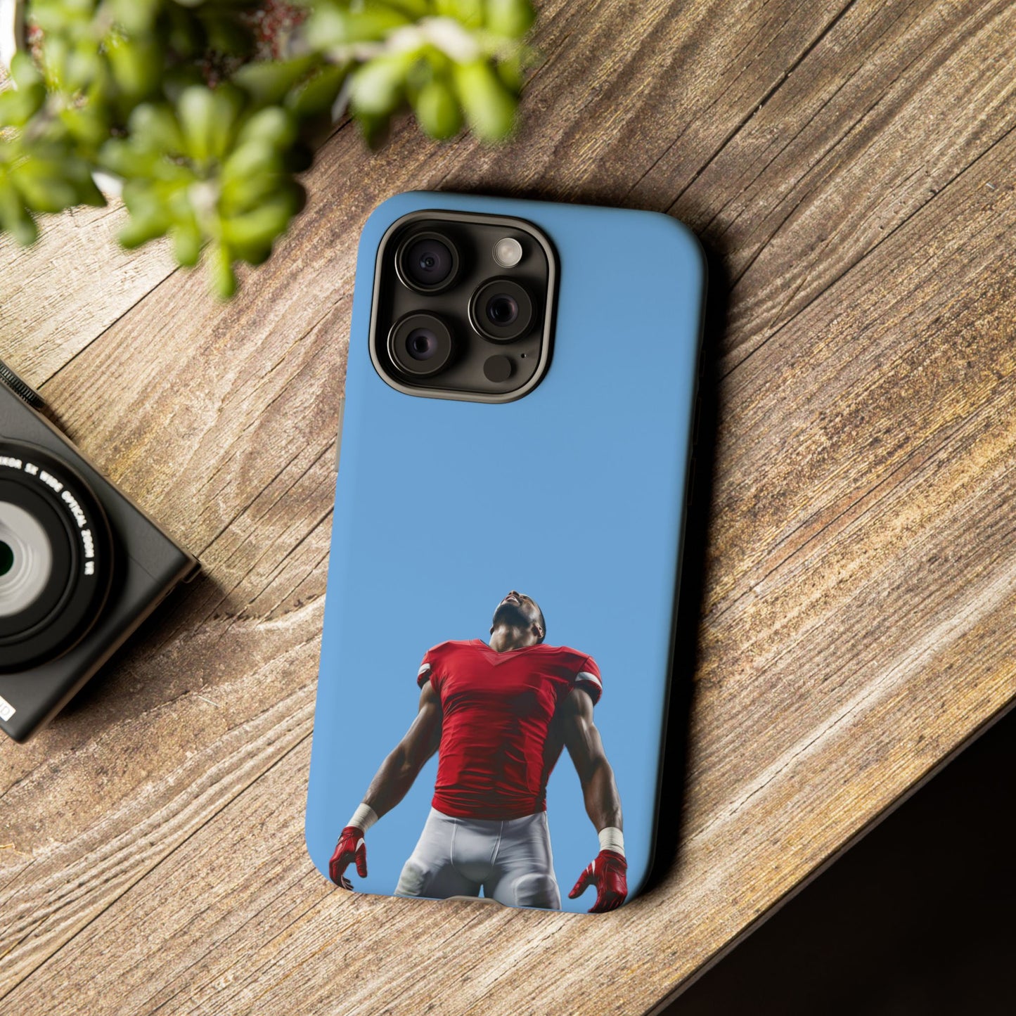 Never Sleep Hard Case Babyblau iPhone