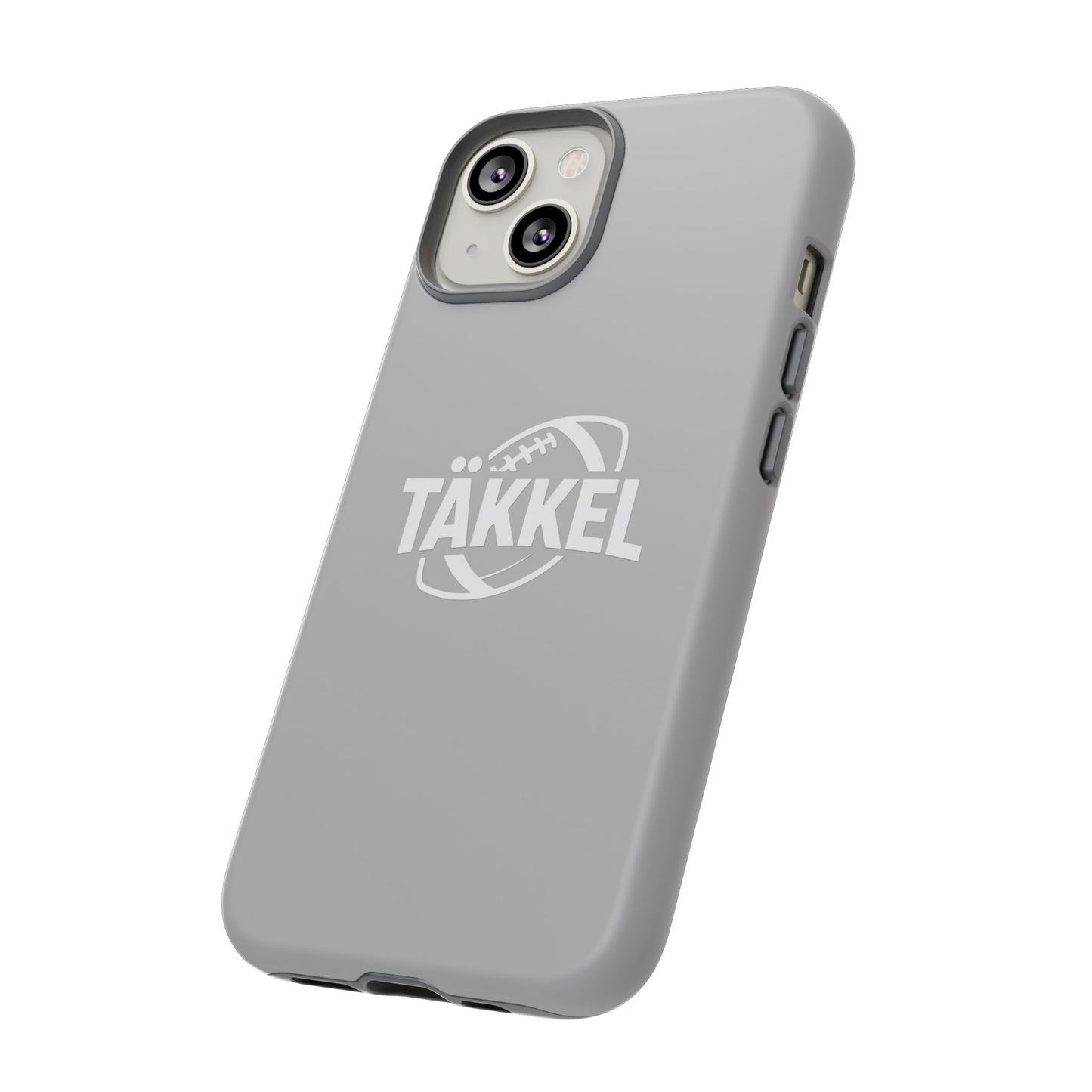TÄKKEL FOOTBALL Hard Case Grau iPhone