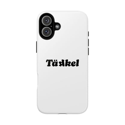 TÄKKEL Classic Hard Case Weiß iPhone