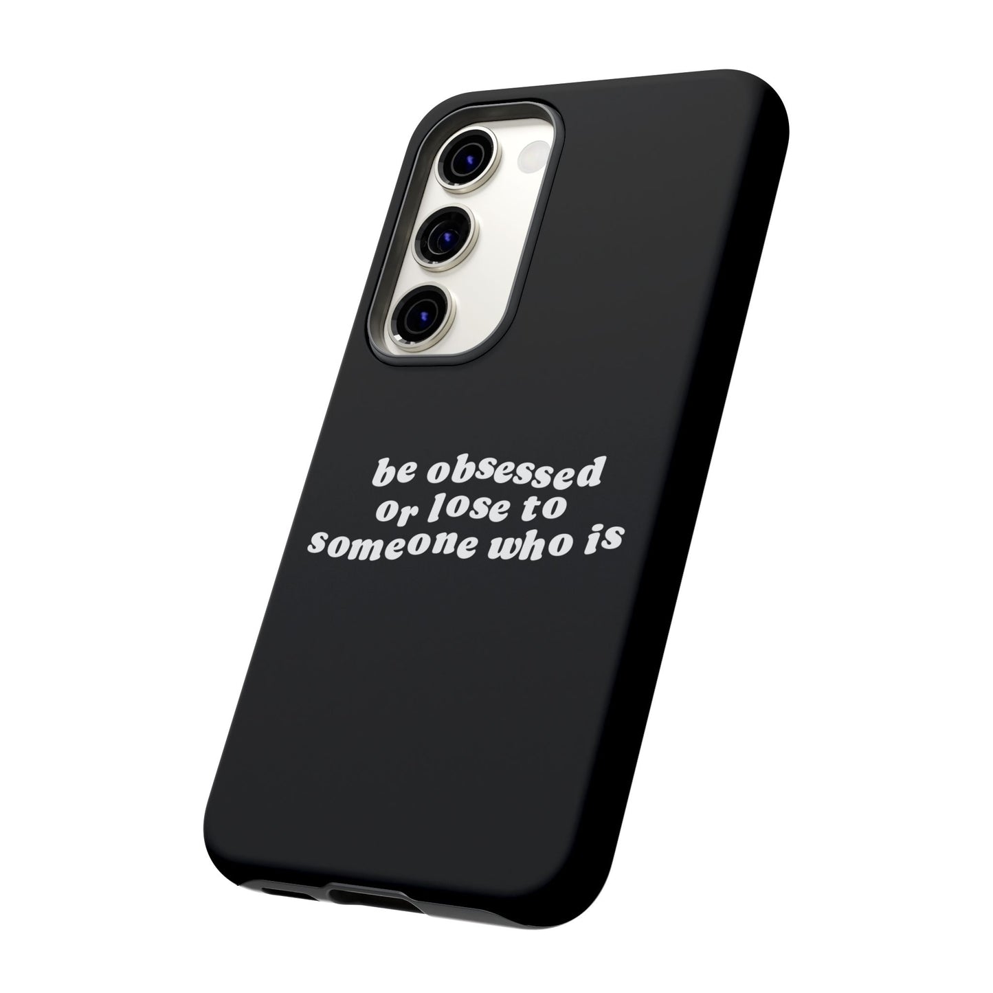 Too Obsessed Hard Case Schwarz Samsung