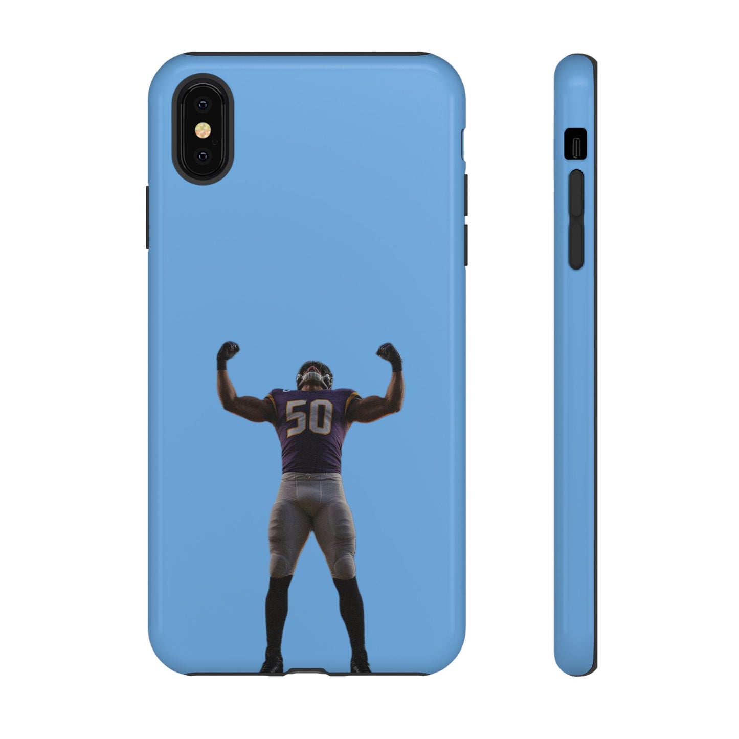 Never Enough Hard Case Babyblau iPhone