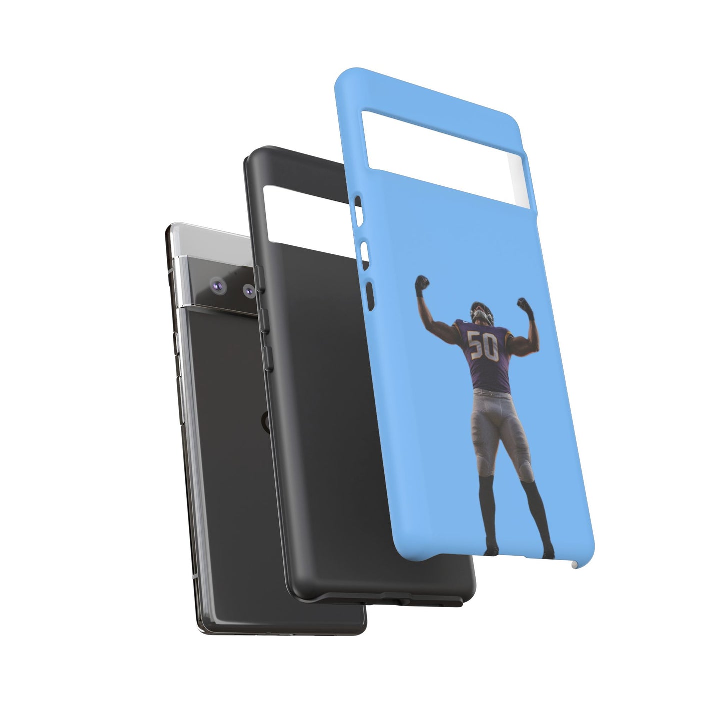 Heat it up Hard Case Babyblau Google Pixel