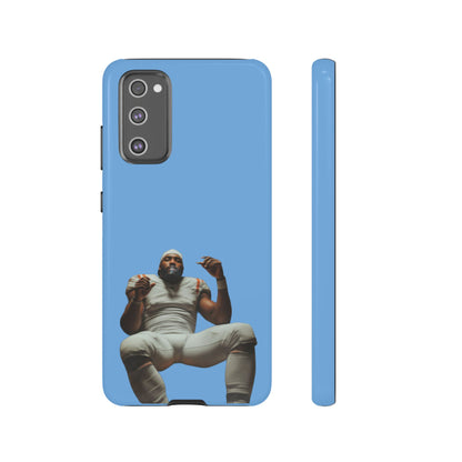 Who´s gonna smoke Hard Case Babyblau Samsung