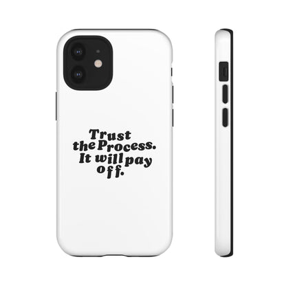 Trust harder Hard Case Weiß iPhone