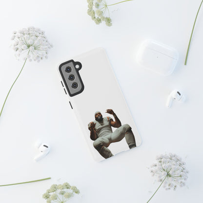 Who´s gonna smoke Hard Case Weiß Samsung