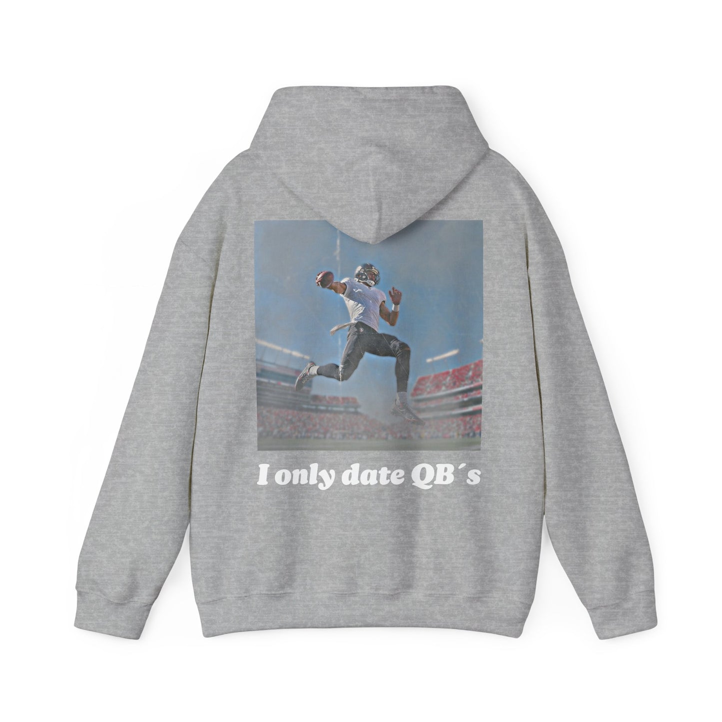 Unisex Heavy Hoodie I ONLY DATE QB`S