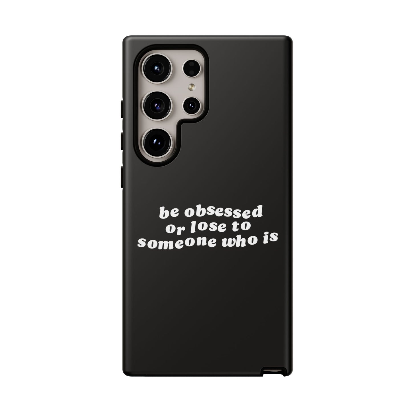 Too Obsessed Hard Case Schwarz Samsung