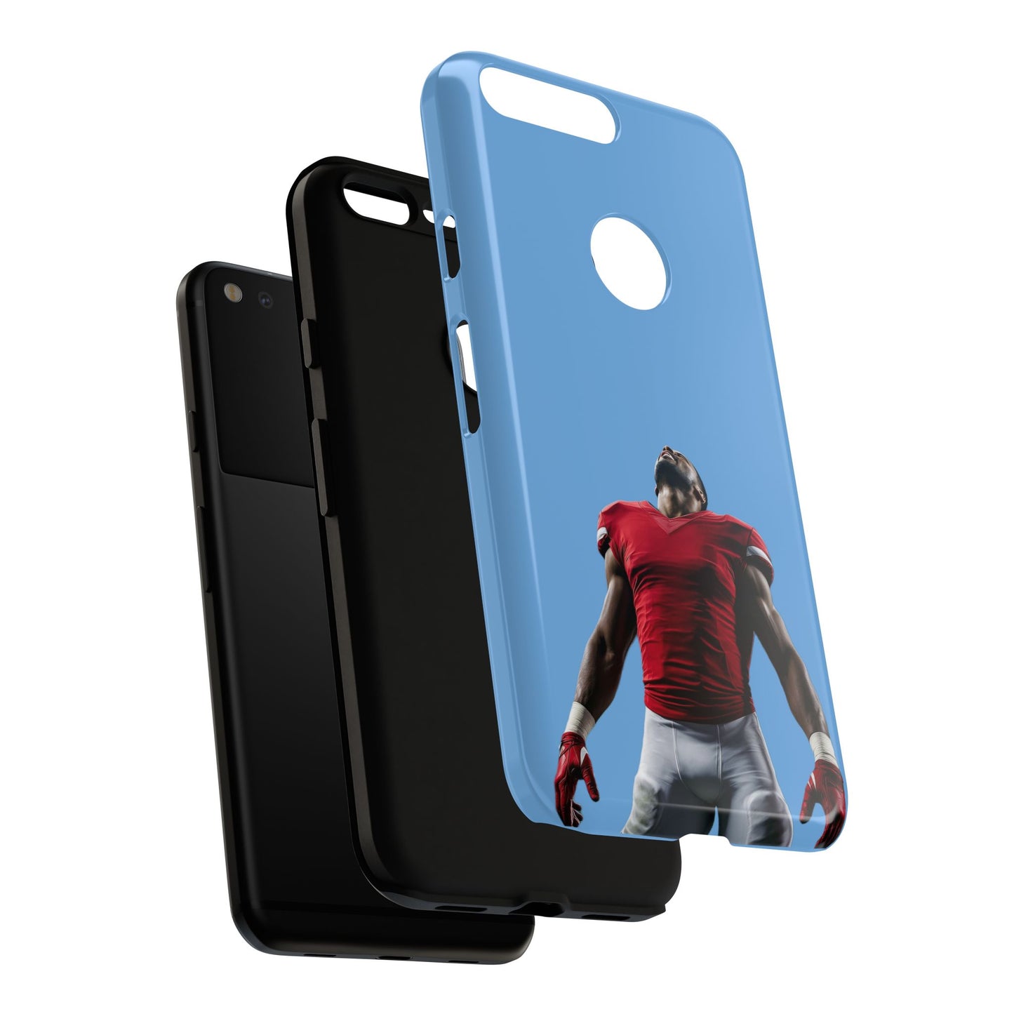 Unmatched Feelings Hard Case Babyblau Google Pixel