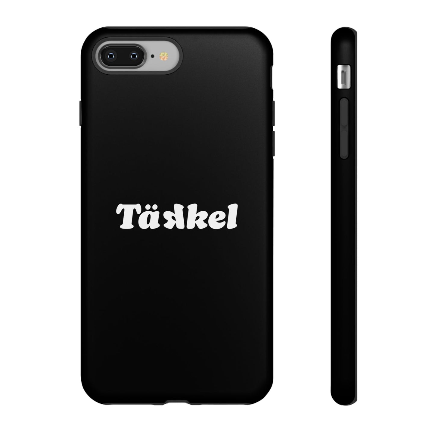 TÄKKEL Classic Hard Case Schwarz iPhone
