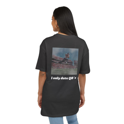 Unisex Heavy Oversize TEE I ONLY DATE QB`S