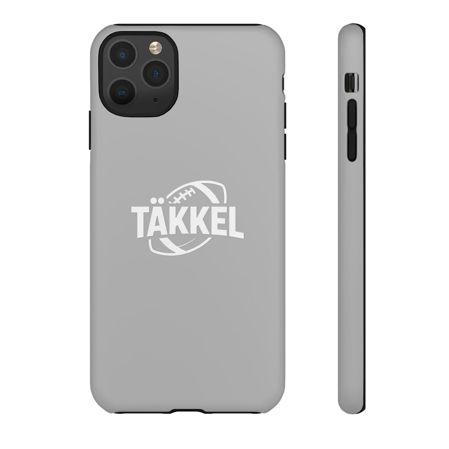 TÄKKEL FOOTBALL Hard Case Grau iPhone