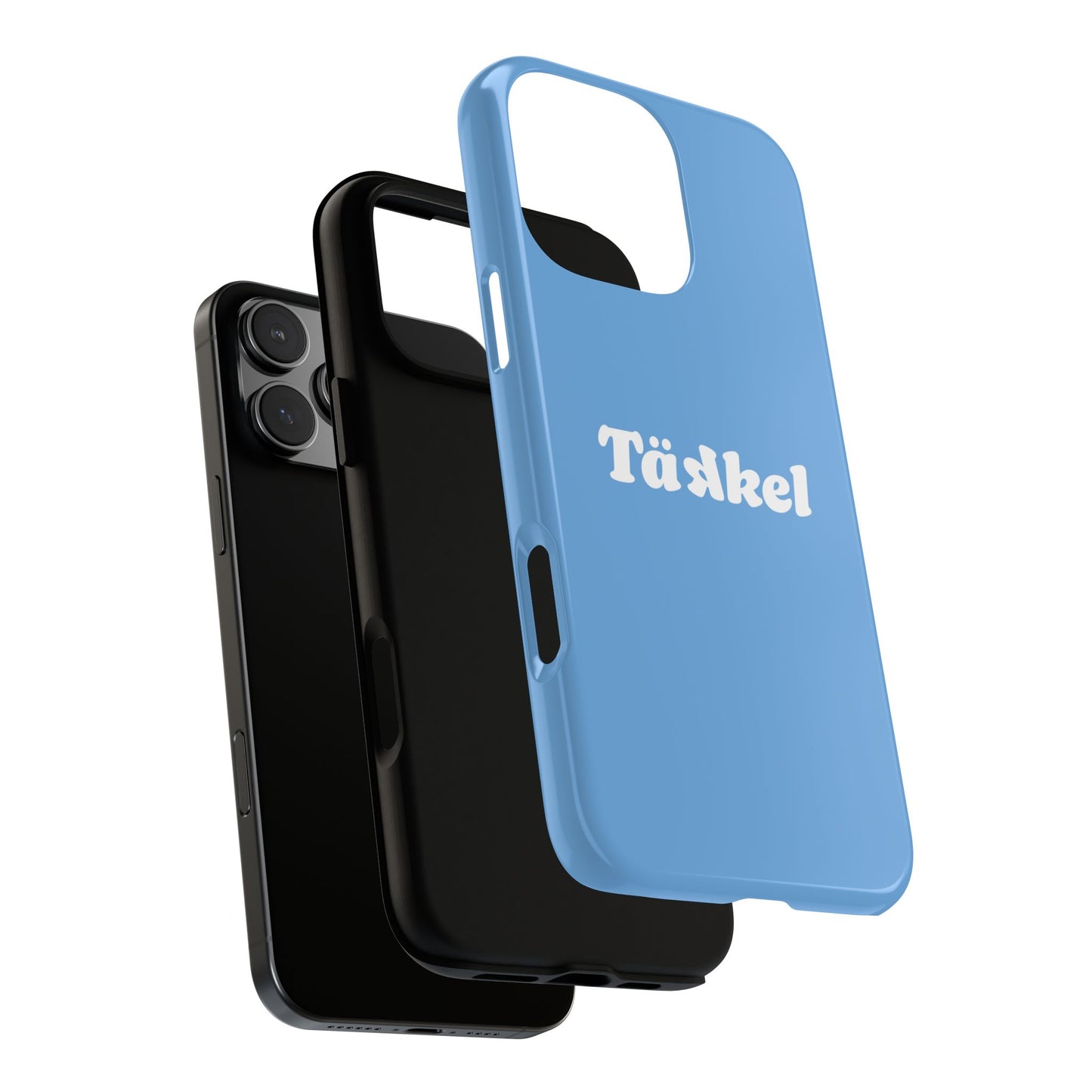 TÄKKEL Classic Hard Case Babyblau iPhone