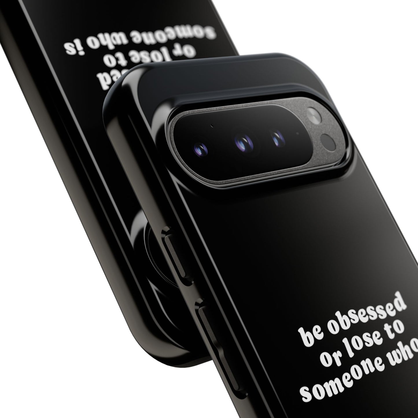 Too Obsessed Hard Case Schwarz Google Pixel