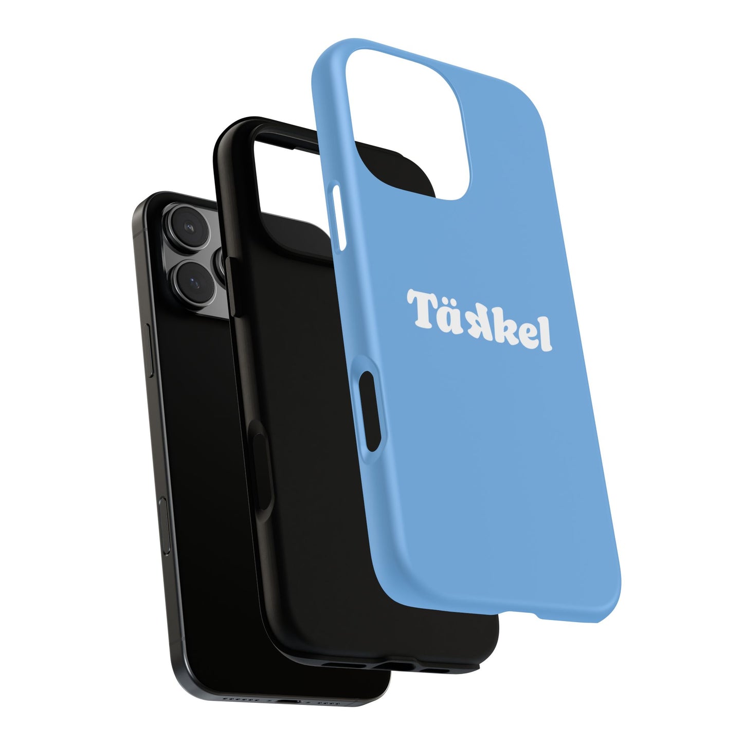 TÄKKEL Classic Hard Case Babyblau iPhone
