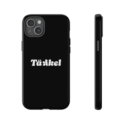 TÄKKEL Classic Hard Case Schwarz iPhone