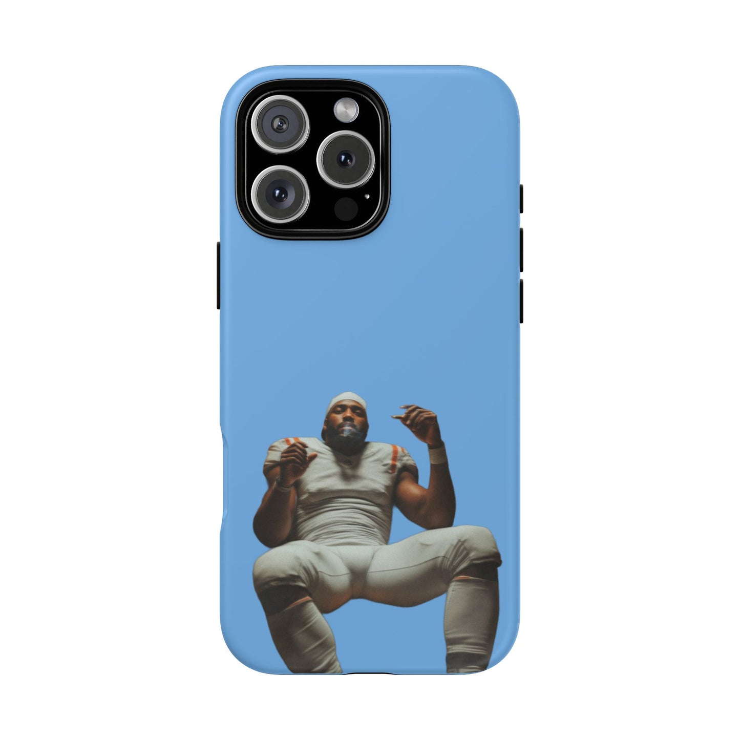 Who´s gonna smoke Hard Case Babyblau iPhone