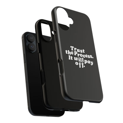 Trust harder Hard Case Schwarz iPhone
