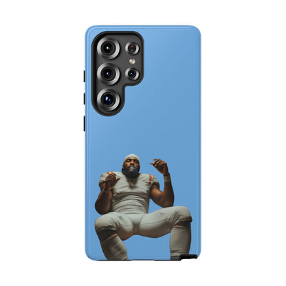 Who´s gonna smoke Hard Case Babyblau Samsung