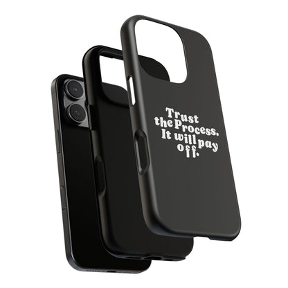 Trust harder Hard Case Schwarz iPhone