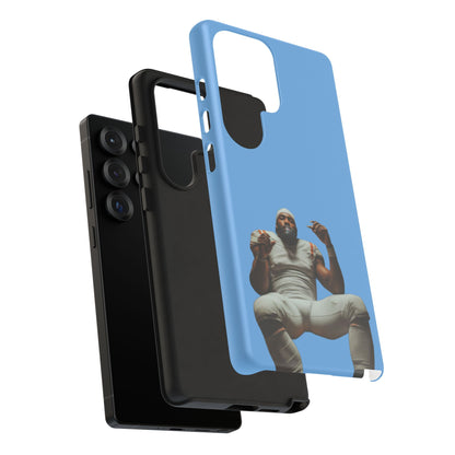 Who´s gonna smoke Hard Case Babyblau Samsung