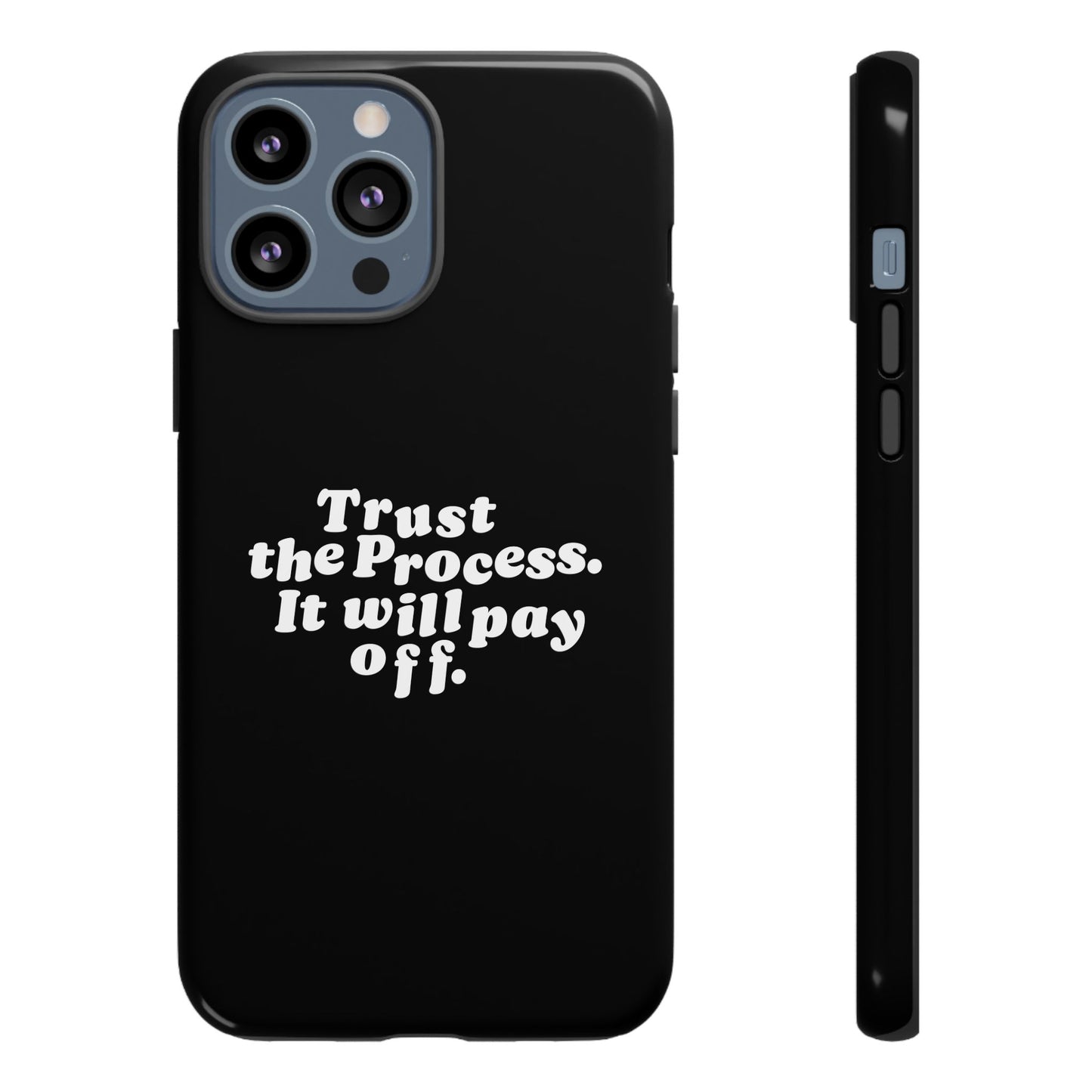 Trust harder Hard Case Schwarz iPhone