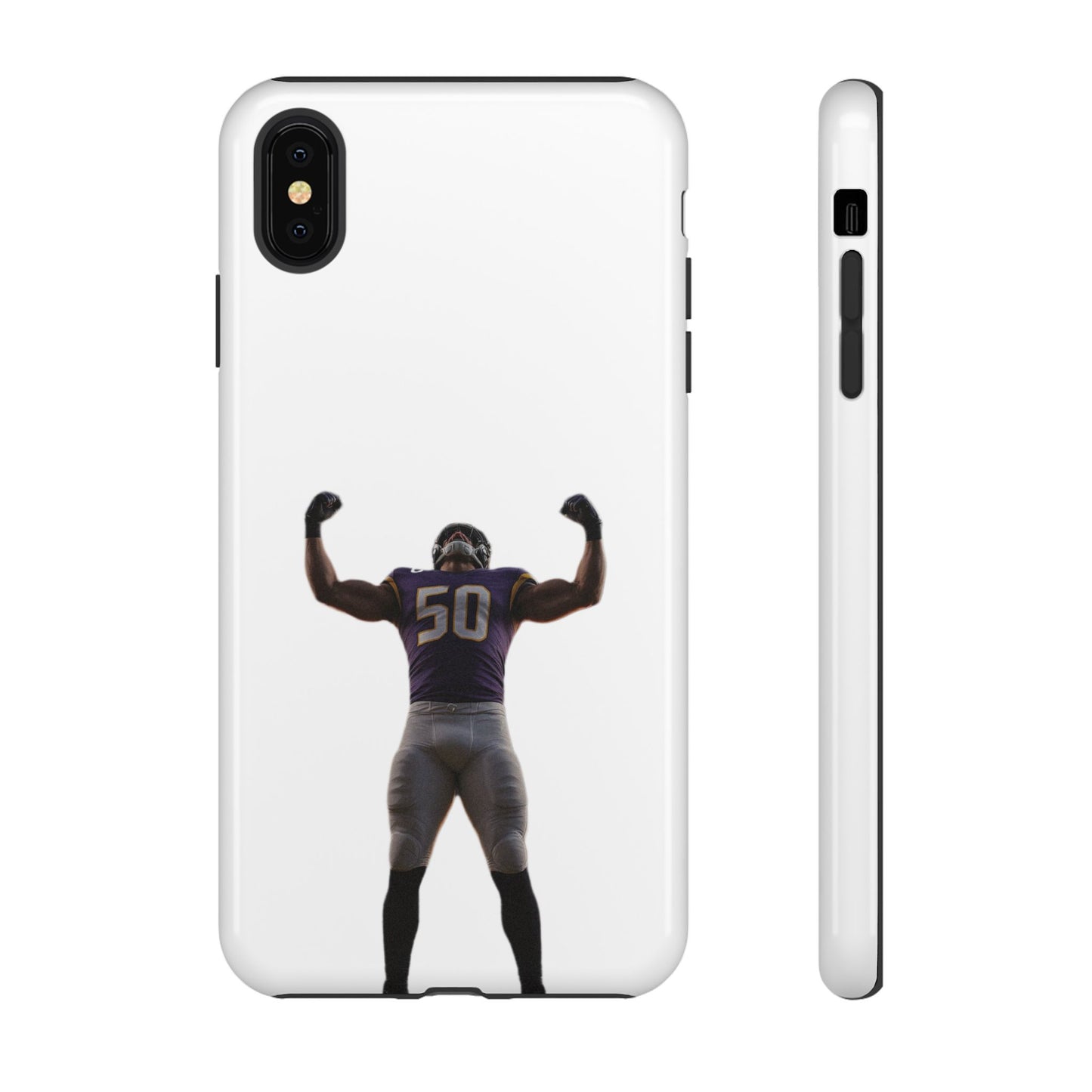 Never Enough Hard Case Weiß iPhone