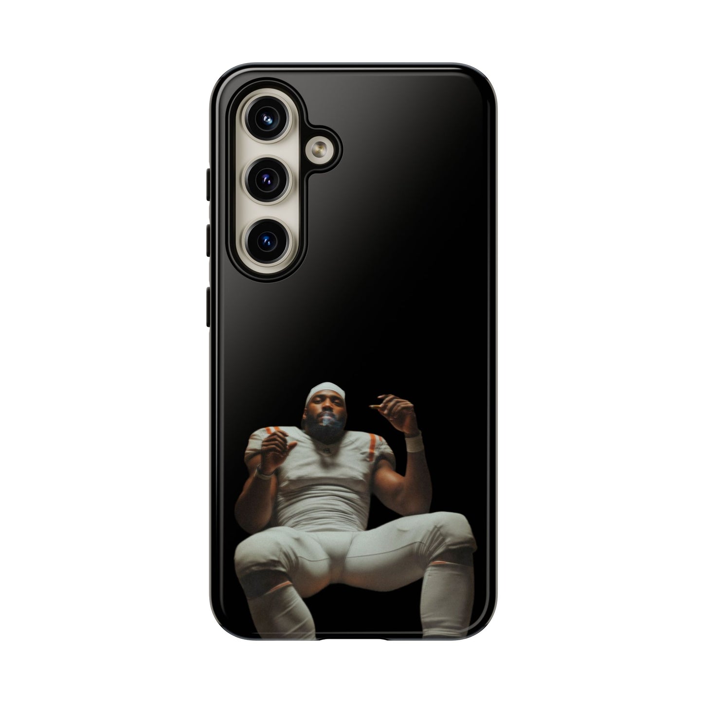 Who´s gonna smoke Hard Case Schwarz Samsung