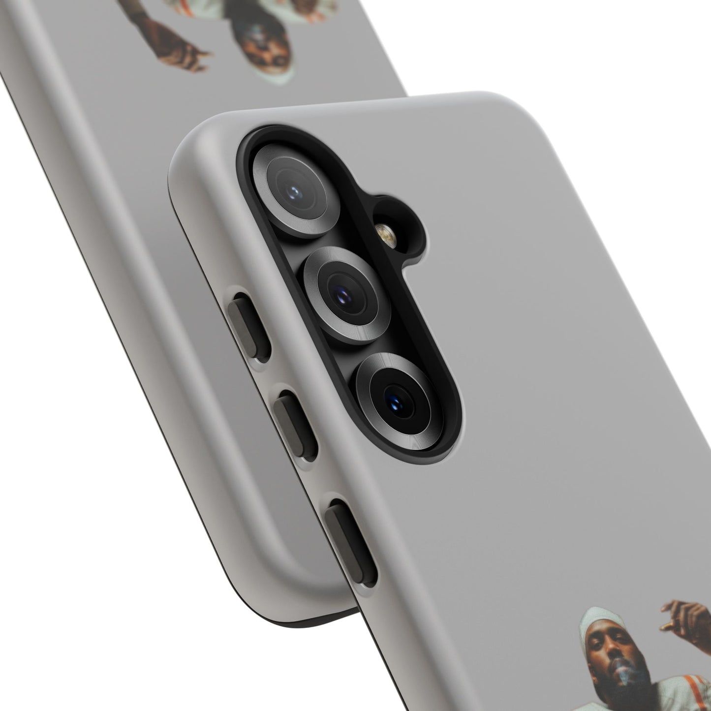 Who´s gonna smoke Hard Case Grau Samsung