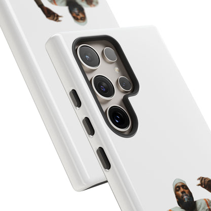 Who´s gonna smoke Hard Case Weiß Samsung