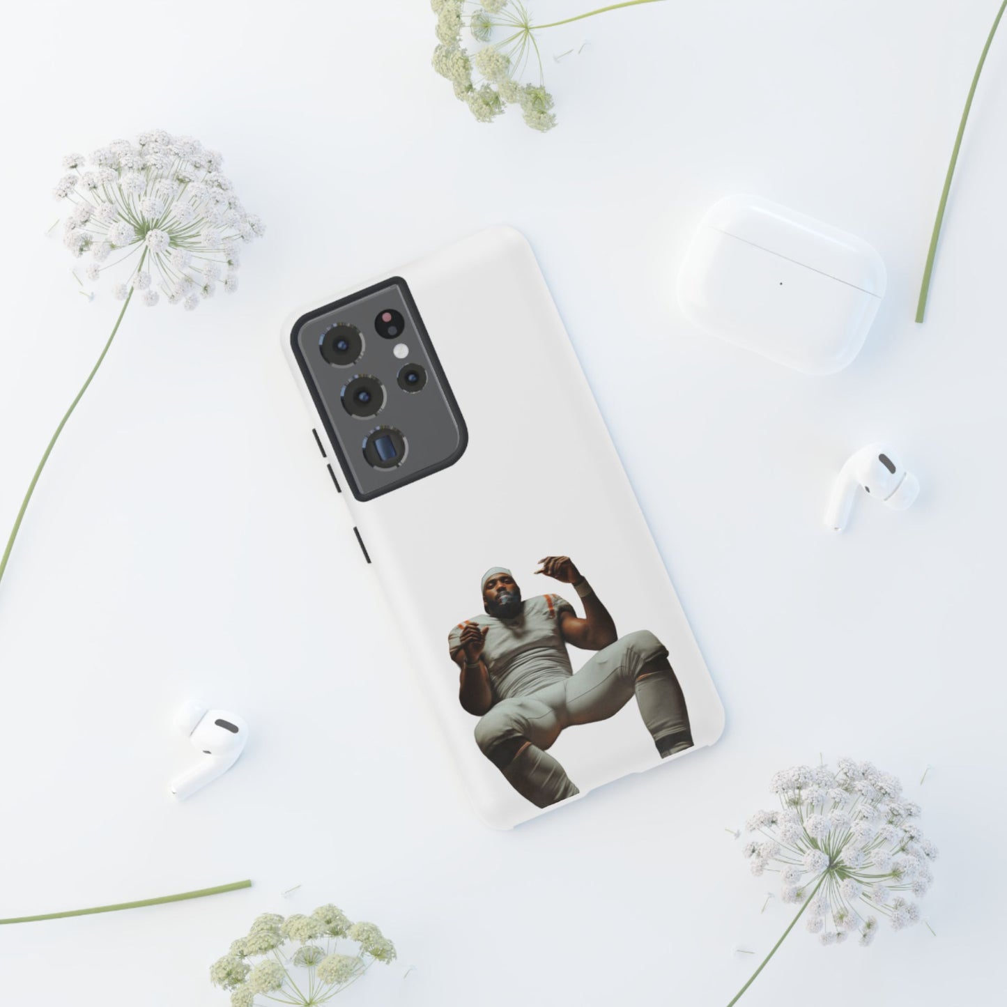 Who´s gonna smoke Hard Case Weiß Samsung