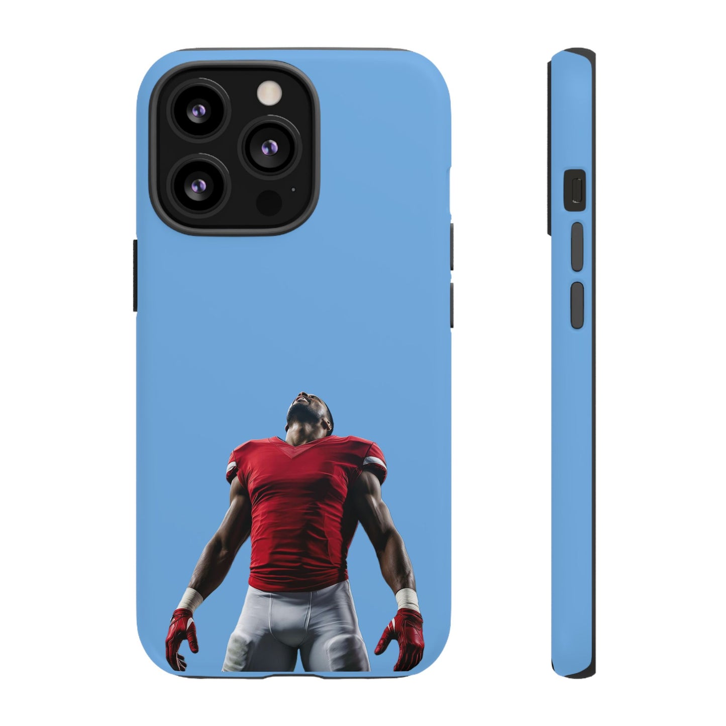 Never Sleep Hard Case Babyblau iPhone