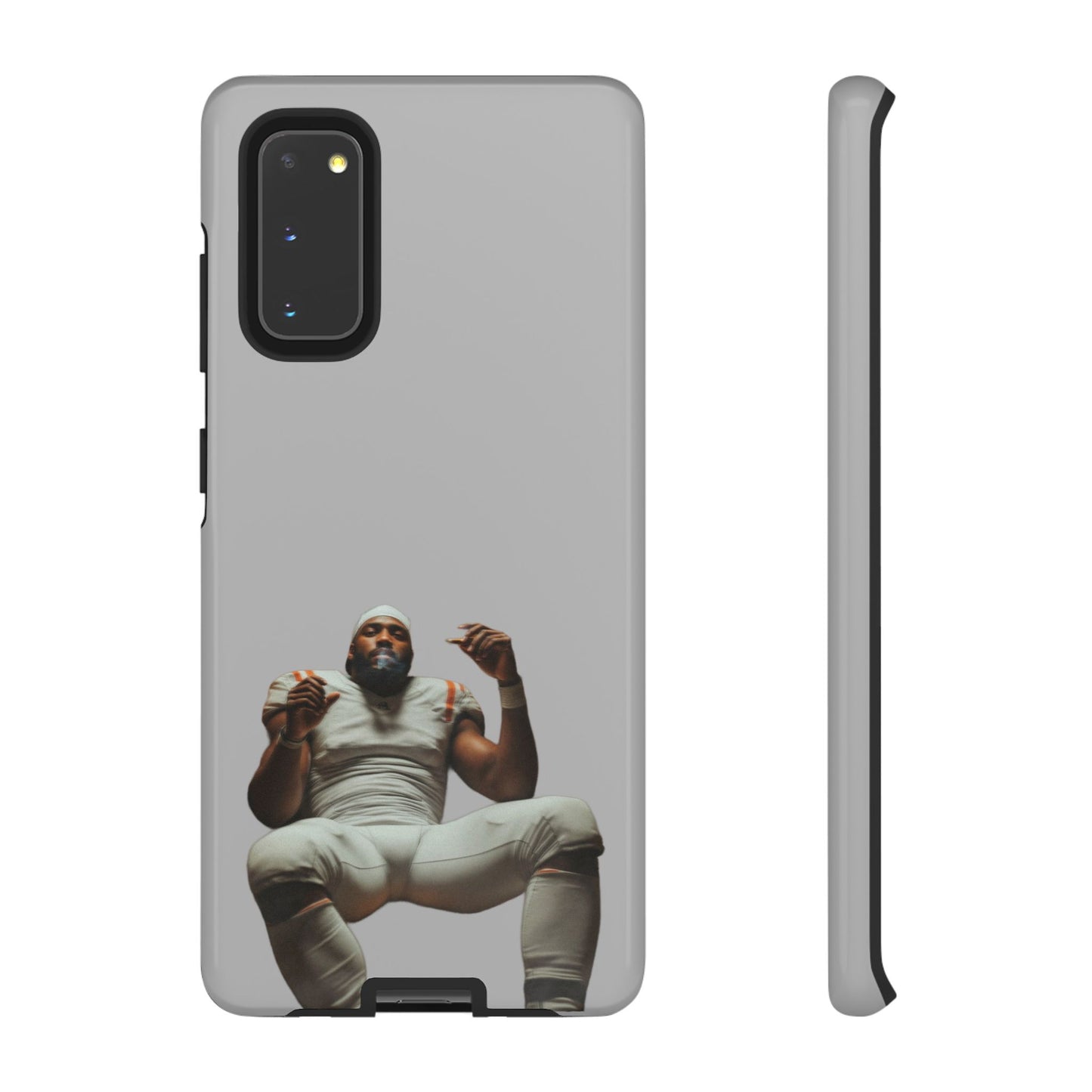 Who´s gonna smoke Hard Case Grau Samsung