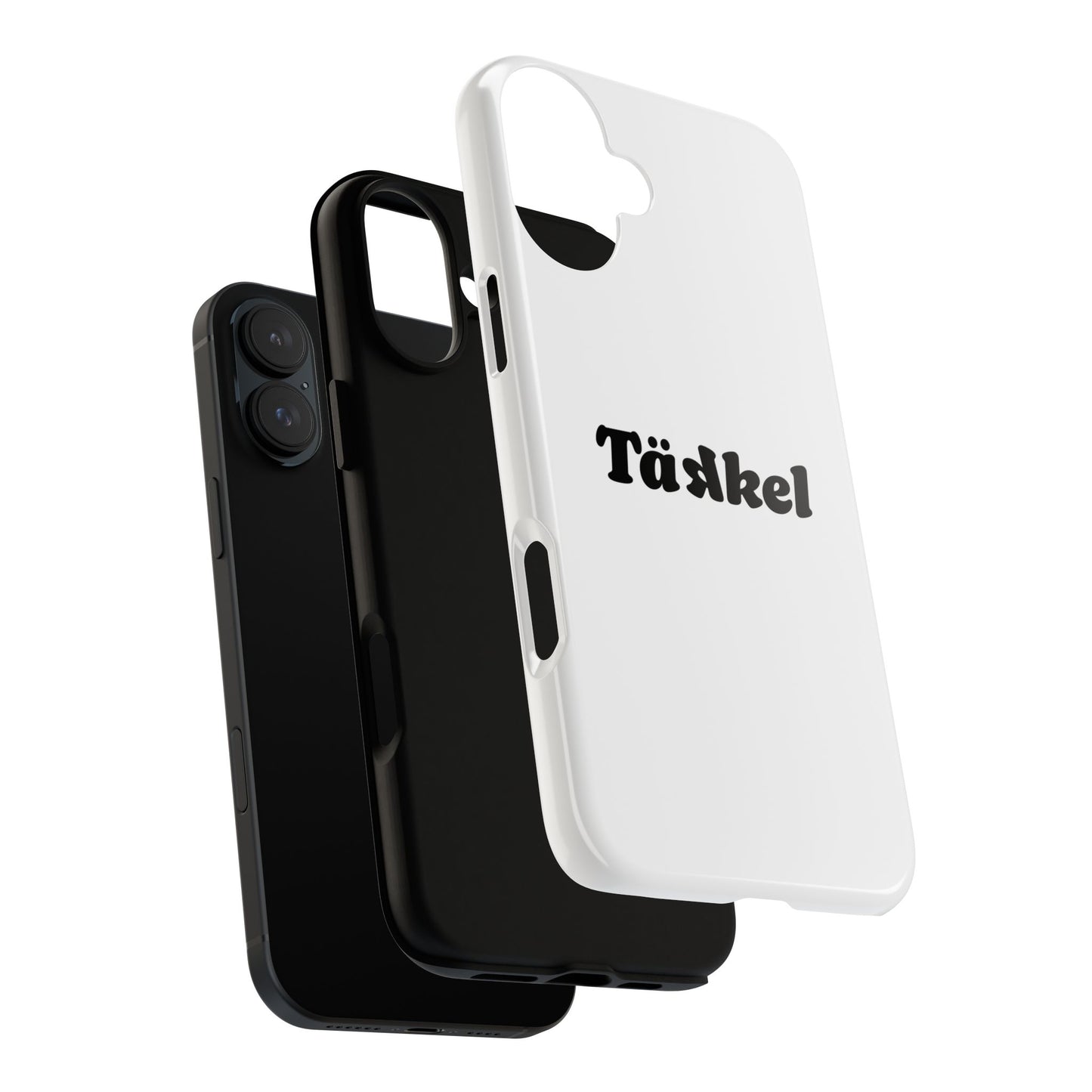 TÄKKEL Classic Hard Case Weiß iPhone