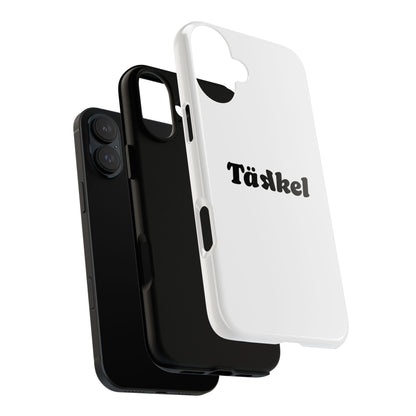 TÄKKEL Classic Hard Case Weiß iPhone