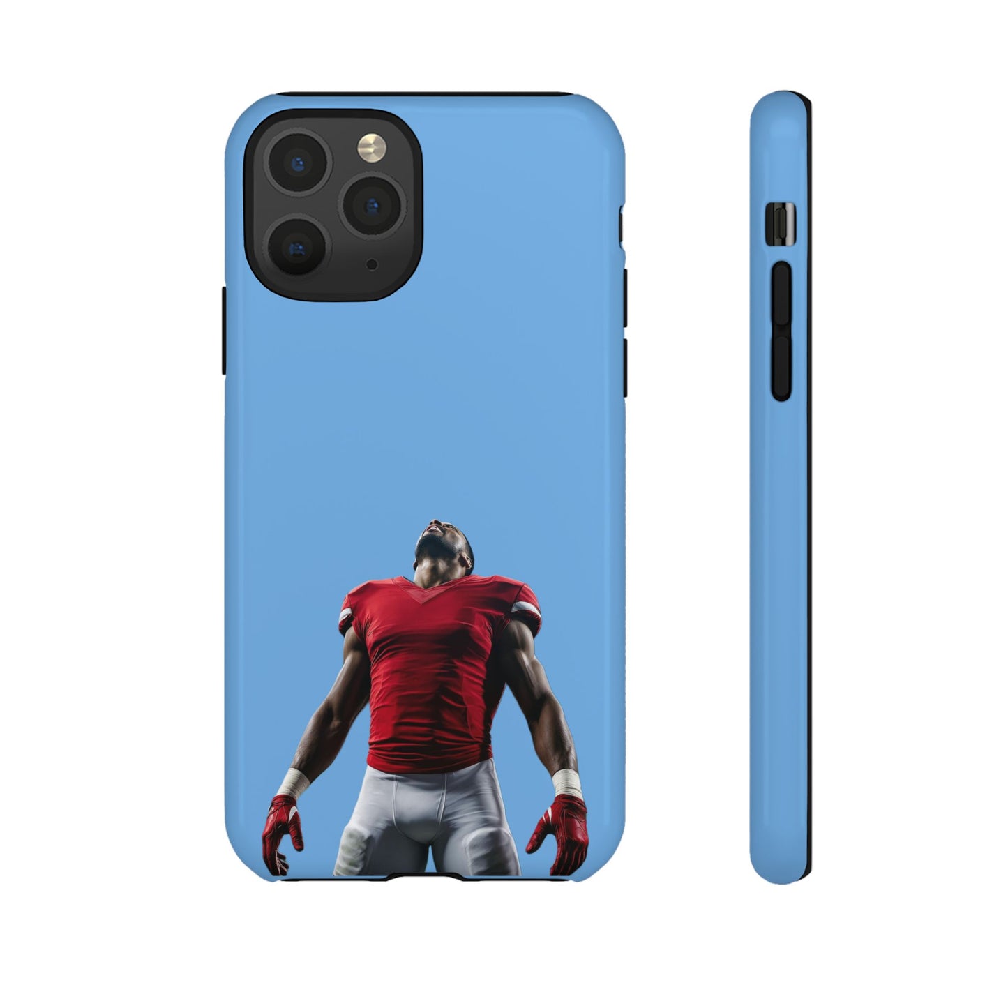 Never Sleep Hard Case Babyblau iPhone