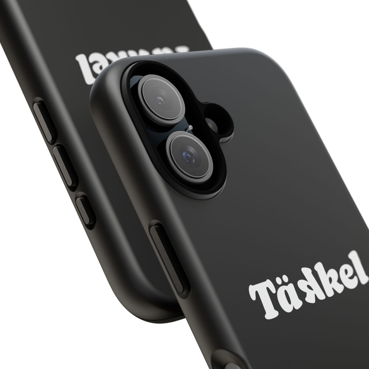 TÄKKEL Classic Hard Case Schwarz iPhone