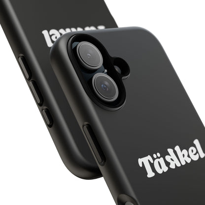 TÄKKEL Classic Hard Case Schwarz iPhone