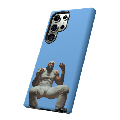 Who´s gonna smoke Hard Case Babyblau Samsung