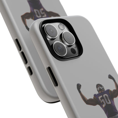 Never Enough Hard Case Grau iPhone